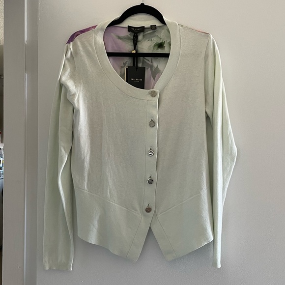 Ted Baker Sugar Sweet Floral Cardigan - Picture 2 of 6